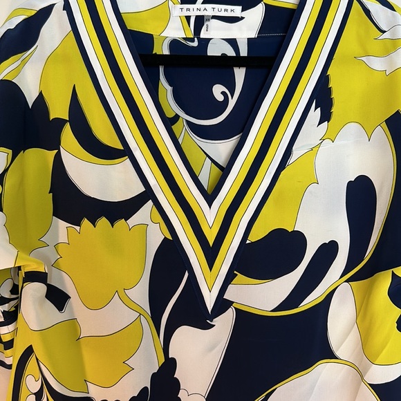 Trina Turk Silk Blouse - Picture 2 of 5